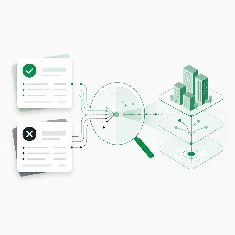 Win and loss records revealing a layered ideal customer profile through signal analysis